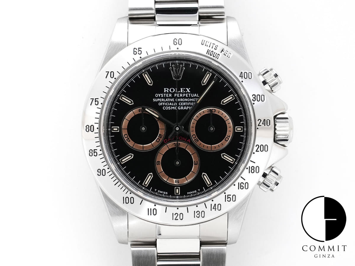 ロレックス デイトナ エルプリメロ Ref.16520 ステンレススチール ブラック文字盤 中古 yyhzj4m4