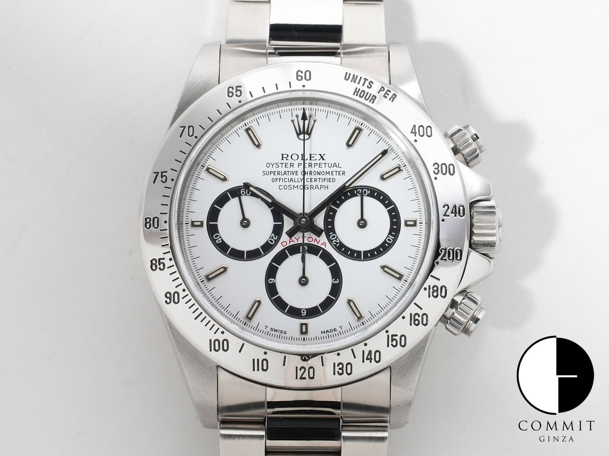 ロレックス デイトナ エルプリメロ Ref.16520 ステンレススチール ホワイト文字盤 中古 3arxpvth