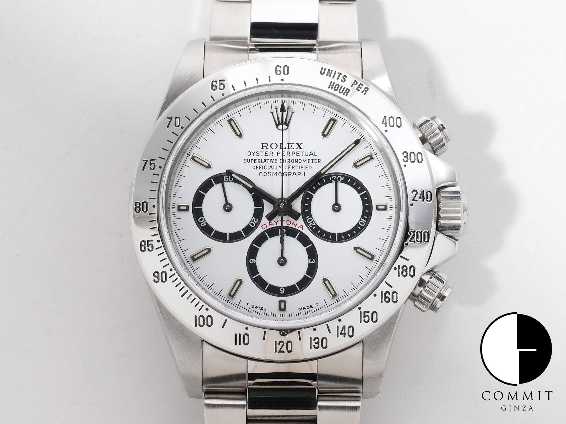 ロレックス デイトナ エルプリメロ Ref.16520 ステンレススチール ホワイト文字盤 中古 3arxpvth