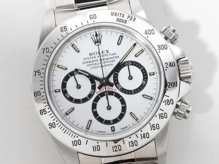 ロレックス デイトナ エルプリメロ Ref.16520 ステンレススチール ホワイト文字盤 中古 3arxpvth