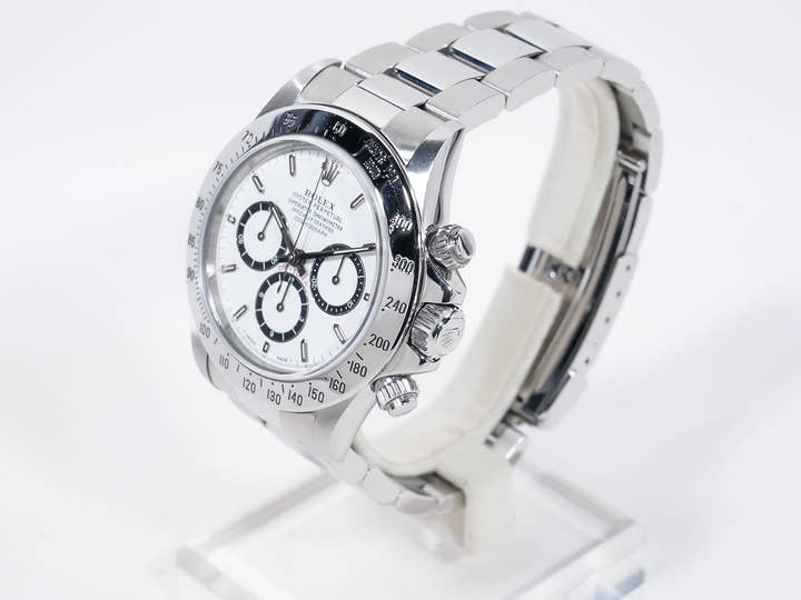 ロレックス デイトナ エルプリメロ Ref.16520 ステンレススチール ホワイト文字盤 中古 3arxpvth