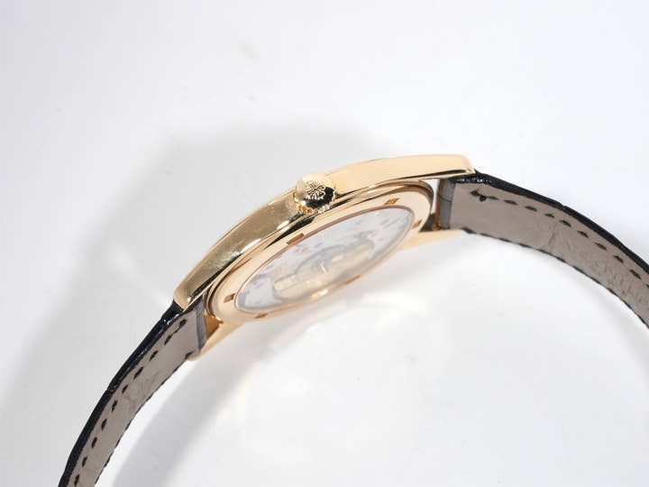 パテックフィリップ カラトラバ Ref.5000J イエローゴールド ブラック文字盤 美中古 bgkbbjz3