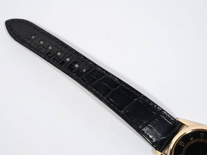 パテックフィリップ カラトラバ Ref.5000J イエローゴールド ブラック文字盤 美中古 bgkbbjz3