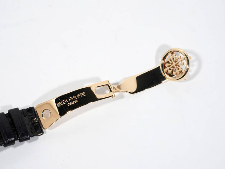 パテックフィリップ カラトラバ Ref.5000J イエローゴールド ブラック文字盤 美中古 bgkbbjz3