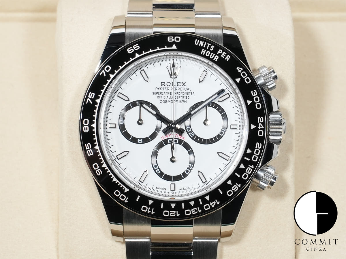 ロレックス デイトナ Ref.126500LN ステンレススチール ホワイト文字盤 未使用 5wchixdr