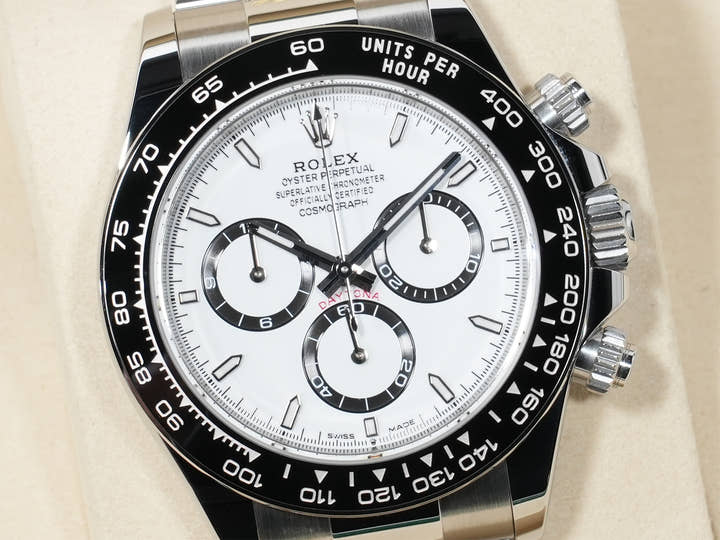 ロレックス デイトナ Ref.126500LN ステンレススチール ホワイト文字盤 未使用 5wchixdr