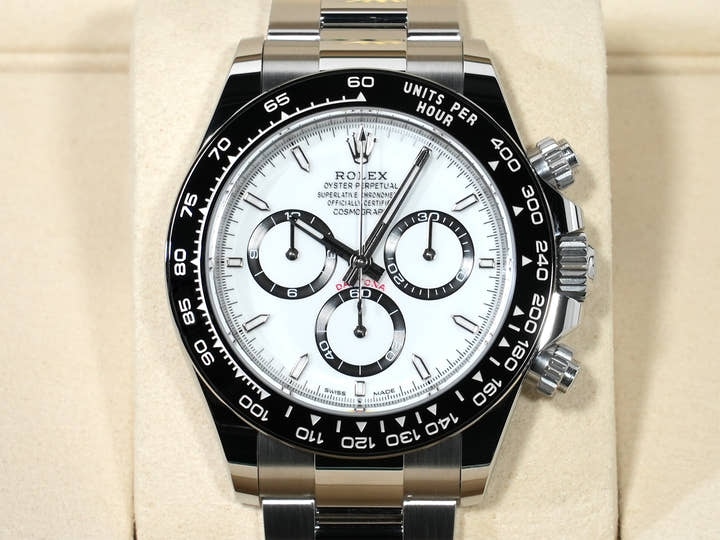 ロレックス デイトナ Ref.126500LN ステンレススチール ホワイト文字盤 未使用 dx8263k4