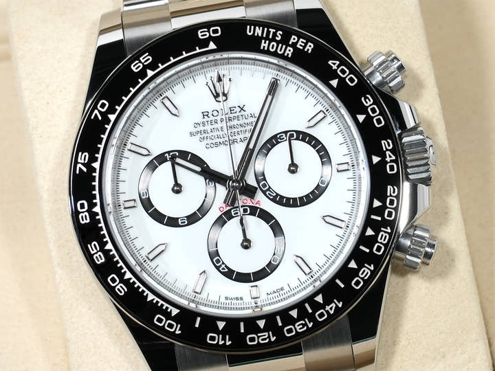 ロレックス デイトナ Ref.126500LN ステンレススチール ホワイト文字盤 未使用 dx8263k4