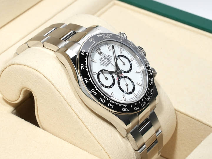 ロレックス デイトナ Ref.126500LN ステンレススチール ホワイト文字盤 未使用 t9b7qzq3