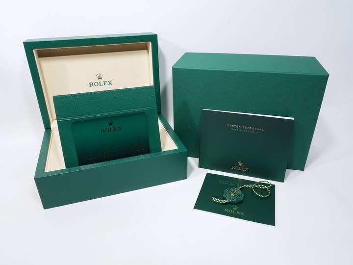 ロレックス GMTマスターII Ref.126710BLNR ステンレススチール ブラック文字盤 オイスターブレスレット 未使用 78m64y63