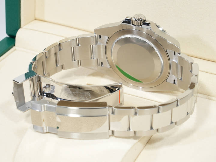 ロレックス GMTマスターII Ref.126710GRNR ステンレススチール ブラック文字盤 オイスターブレスレット 未使用 2hib5iof