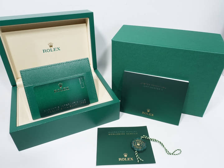 ロレックス GMTマスターII Ref.126710GRNR ステンレススチール ブラック文字盤 オイスターブレスレット 未使用 2hib5iof