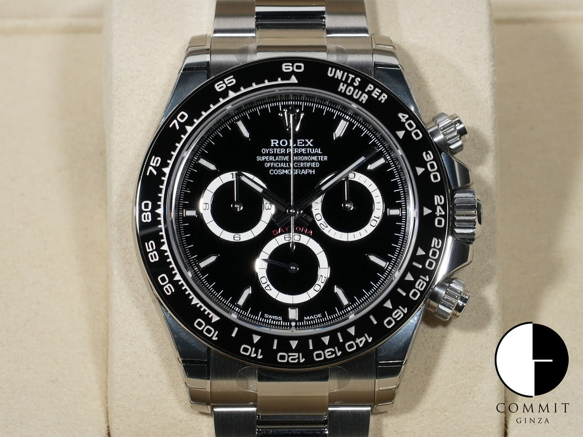 ロレックス デイトナ Ref.126500LN ステンレススチール ブラック文字盤 未使用 s4tkmtci