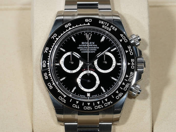 ロレックス デイトナ Ref.126500LN ステンレススチール ブラック文字盤 未使用 s4tkmtci
