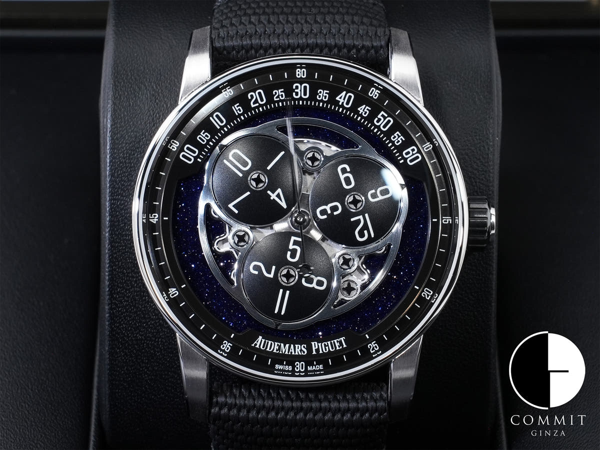 オーデマピゲ CODE 11.59 バイ オーデマ ピゲ スター ホイール Ref.15212NB.OO.A002KB.01 ホワイトゴールド/ブラックセラミック ブルーアヴェンチュリン文字盤 未使用 ju6c4vpx