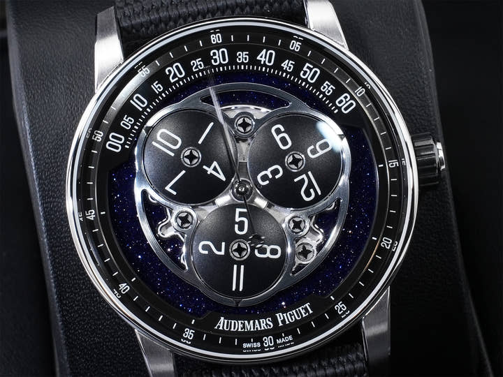 オーデマピゲ CODE 11.59 バイ オーデマ ピゲ スター ホイール Ref.15212NB.OO.A002KB.01 ホワイトゴールド/ブラックセラミック ブルーアヴェンチュリン文字盤 未使用 ju6c4vpx