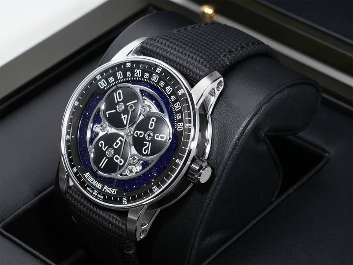 オーデマピゲ CODE 11.59 バイ オーデマ ピゲ スター ホイール Ref.15212NB.OO.A002KB.01 ホワイトゴールド/ブラックセラミック ブルーアヴェンチュリン文字盤 未使用 ju6c4vpx