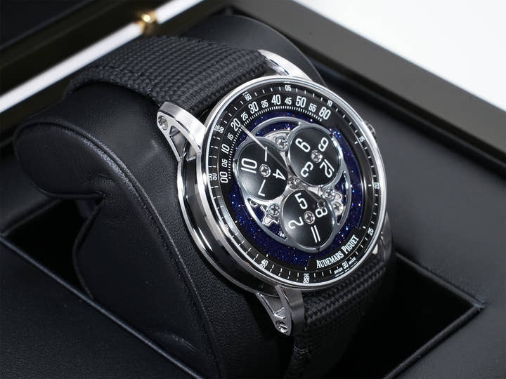 オーデマピゲ CODE 11.59 バイ オーデマ ピゲ スター ホイール Ref.15212NB.OO.A002KB.01 ホワイトゴールド/ブラックセラミック ブルーアヴェンチュリン文字盤 未使用 ju6c4vpx