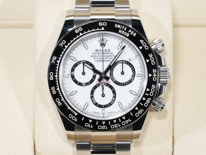 ロレックス デイトナ Ref.126500LN ステンレススチール ホワイト文字盤 未使用 5ch7dkhm