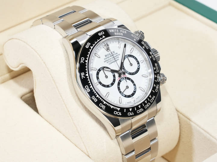 ロレックス デイトナ Ref.126500LN ステンレススチール ホワイト文字盤 未使用 5ch7dkhm