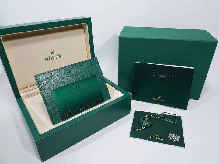 ロレックス ランドドゥエラー Ref.127234 ステンレススチール/ホワイトゴールド ホワイト文字盤 ジュビリーブレスレット 未使用 q2vpco67