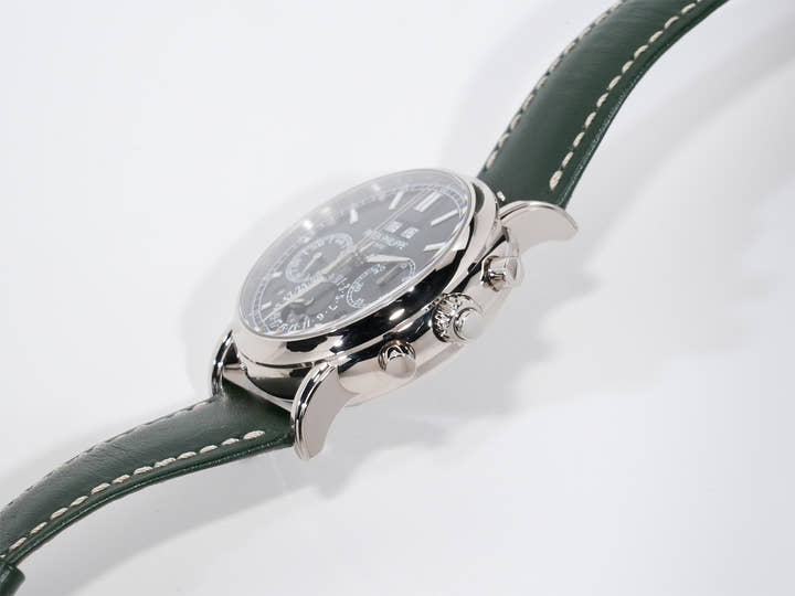 パテックフィリップ パーペチュアルカレンダー スプリットセコンド クロノグラフ Ref.5204G-001 ホワイトゴールド オリーブグリーンソレイユ文字盤 極美品 znbcu9t9