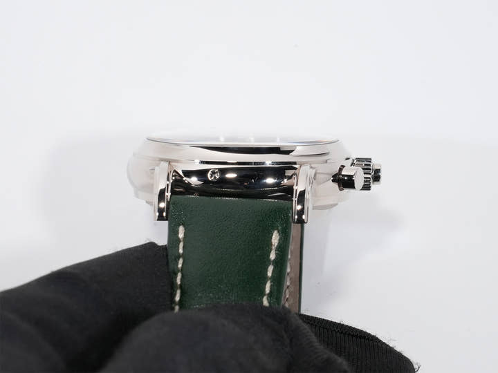 パテックフィリップ パーペチュアルカレンダー スプリットセコンド クロノグラフ Ref.5204G-001 ホワイトゴールド オリーブグリーンソレイユ文字盤 極美品 znbcu9t9