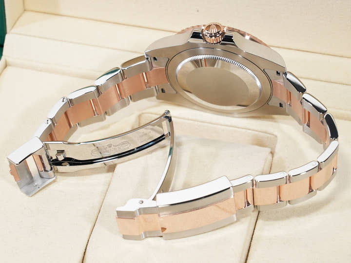 ロレックス GMTマスターII Ref.126711CHNR ステンレススチール/エバーローズゴールド ブラック文字盤 オイスターブレスレット 美品 79qr9odc