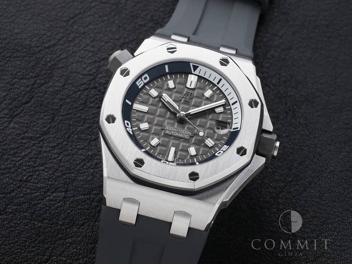 オーデマピゲ ロイヤルオーク オフショア ダイバー Ref.15720ST.OO.A009CA.01 ステンレススチール グレー文字盤 美品 g882pkfp