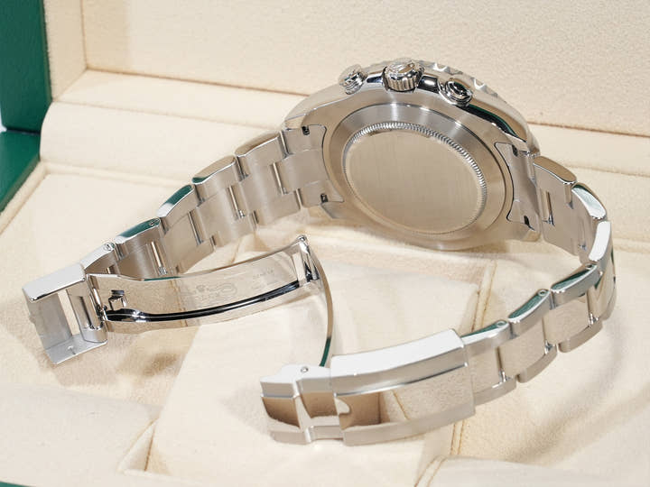 ロレックス ヨットマスターII Ref.116680 ステンレススチール ホワイト文字盤 美中古 75zfmhvm