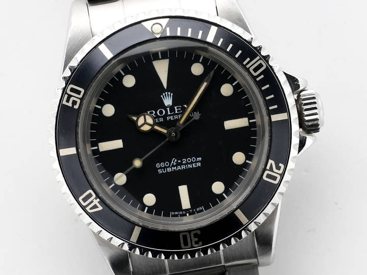 ロレックス サブマリーナー Ref.5513 ステンレススチール ブラック文字盤 中古 byx5rxa2