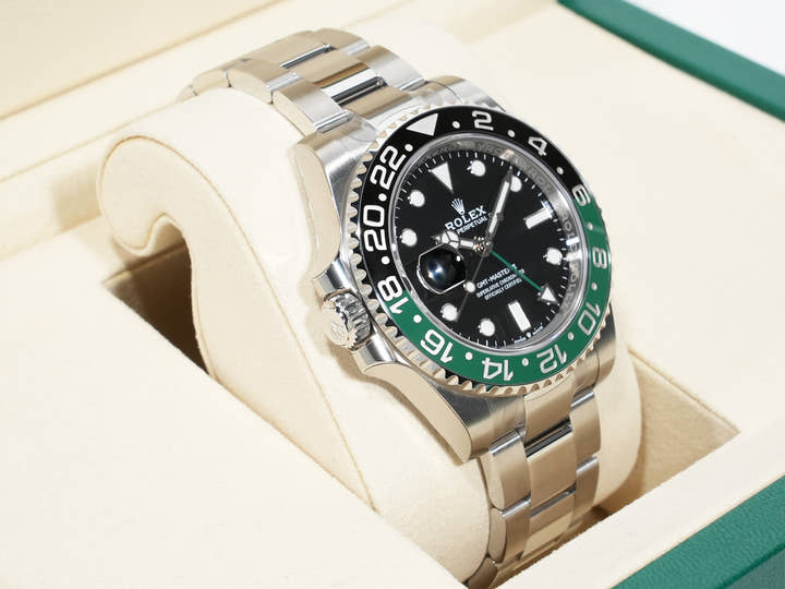 ロレックス GMTマスターII Ref.126720VTNR ステンレススチール ブラック文字盤 オイスターブレスレット 未使用 5uuce25x