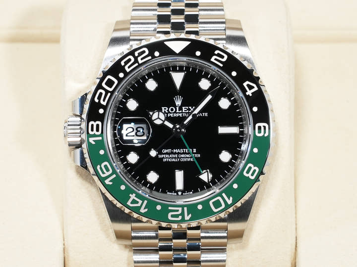 ロレックス GMTマスターII Ref.126720VTNR ステンレススチール ブラック文字盤 ジュビリーブレスレット 未使用 ue39tuc4