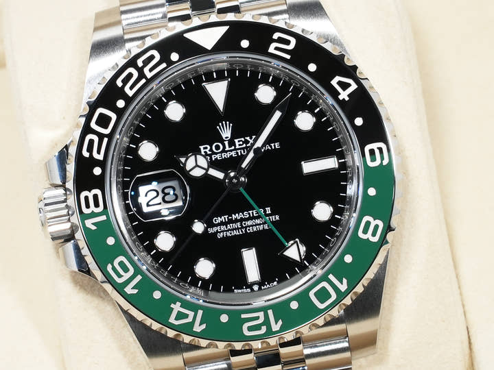ロレックス GMTマスターII Ref.126720VTNR ステンレススチール ブラック文字盤 ジュビリーブレスレット 未使用 ue39tuc4