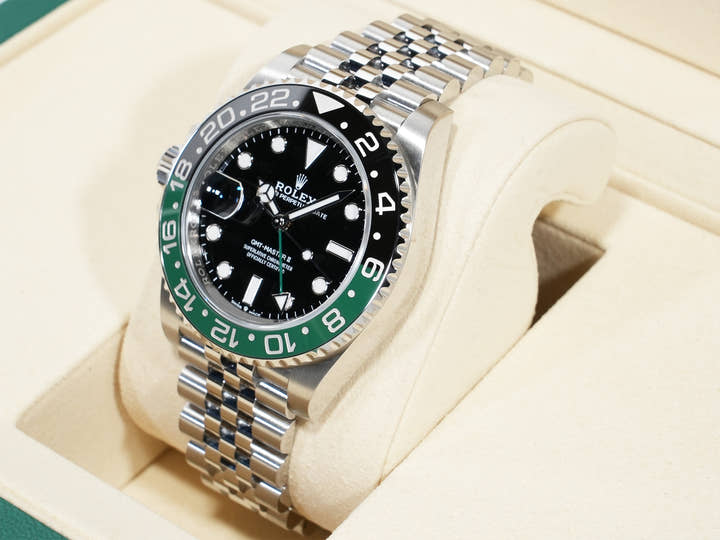 ロレックス GMTマスターII Ref.126720VTNR ステンレススチール ブラック文字盤 ジュビリーブレスレット 未使用 ue39tuc4