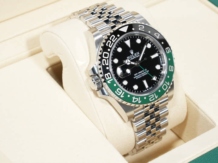 ロレックス GMTマスターII Ref.126720VTNR ステンレススチール ブラック文字盤 ジュビリーブレスレット 未使用 ue39tuc4