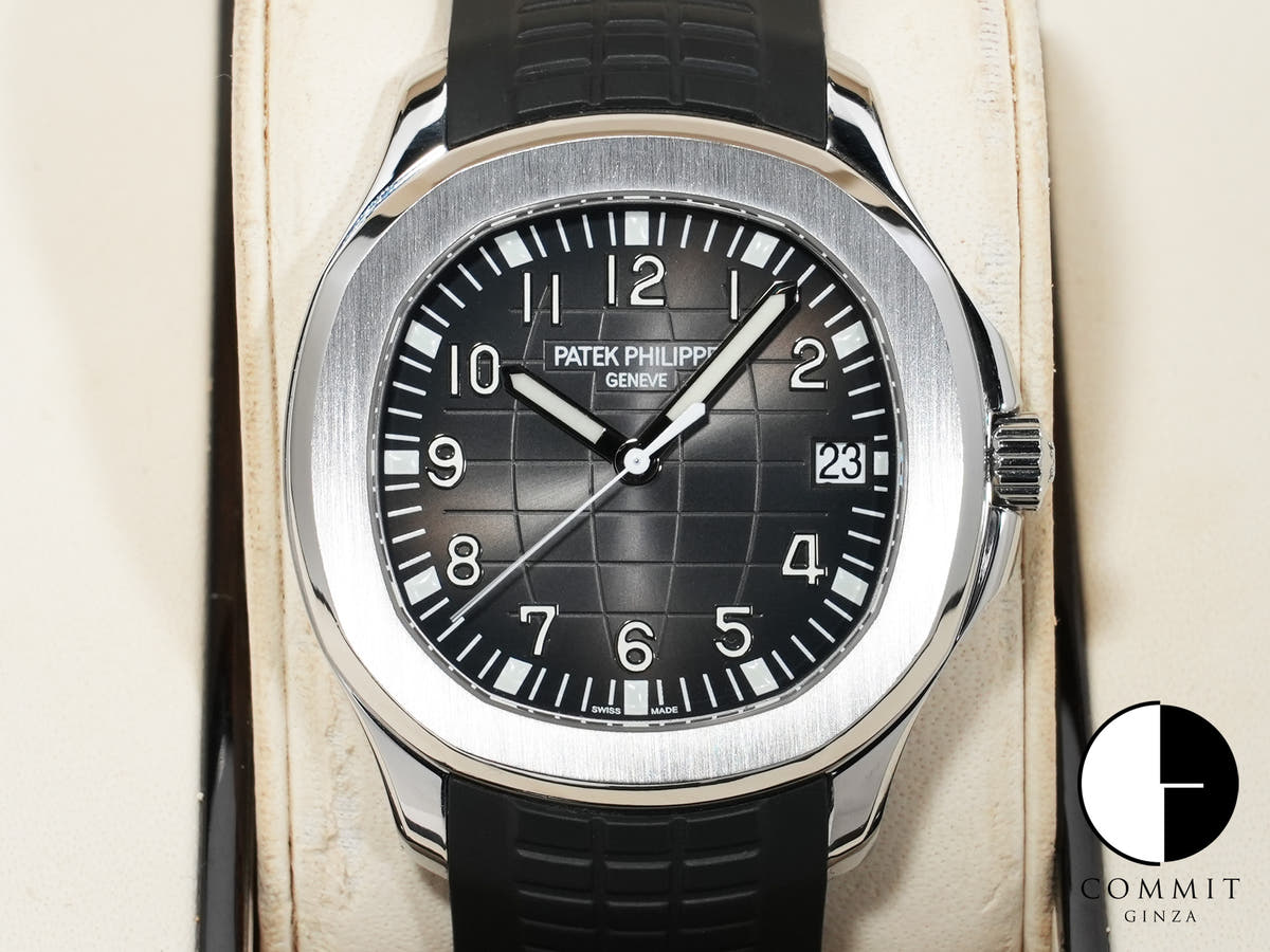 パテックフィリップ アクアノート Ref.5167A-001 ステンレススチール ブラック文字盤 美中古 76uhq46k