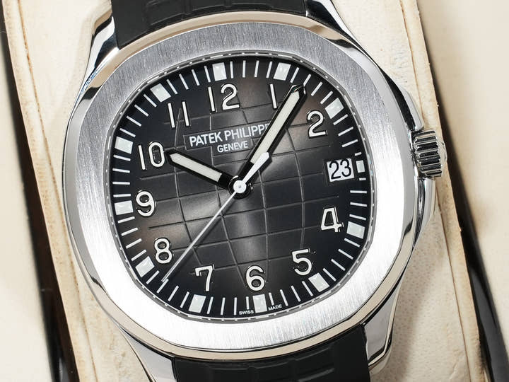 パテックフィリップ アクアノート Ref.5167A-001 ステンレススチール ブラック文字盤 美中古 76uhq46k