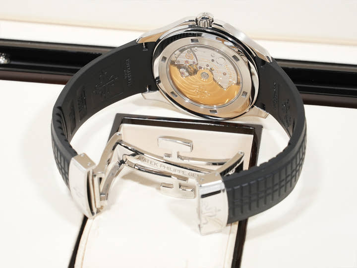 パテックフィリップ アクアノート Ref.5167A-001 ステンレススチール ブラック文字盤 美中古 76uhq46k