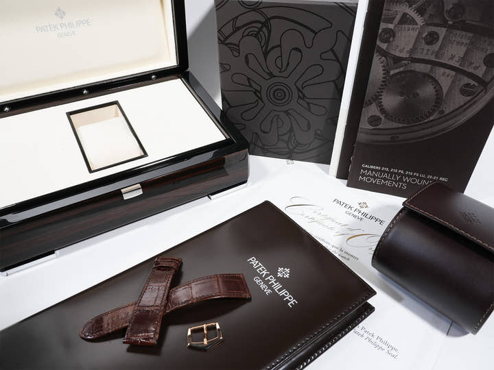 パテックフィリップ カラトラバ Ref.5196R-001 ローズゴールド シルバー文字盤 美品 m3uxbdds