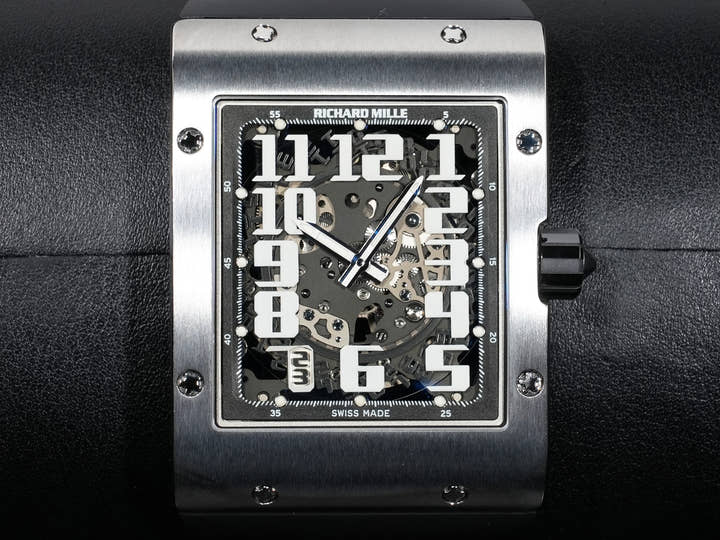 リシャールミル オートマティック エクストラフラット Ref.RM016 チタニウム スケルトン文字盤 美品 k9at3zik