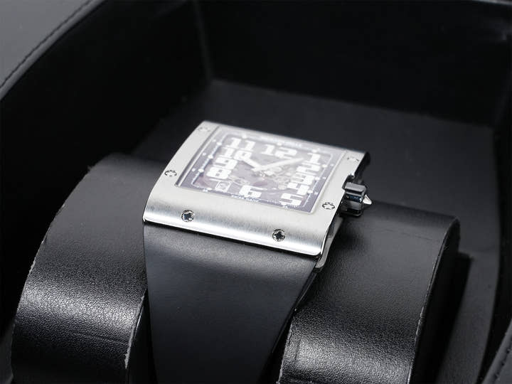 リシャールミル オートマティック エクストラフラット Ref.RM016 チタニウム スケルトン文字盤 美品 k9at3zik