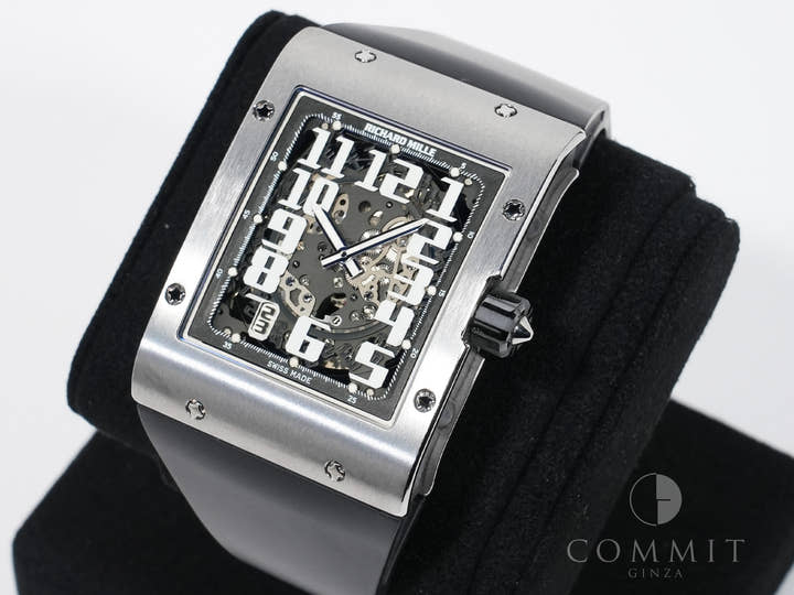 リシャールミル オートマティック エクストラフラット Ref.RM016 チタニウム スケルトン文字盤 美品 k9at3zik