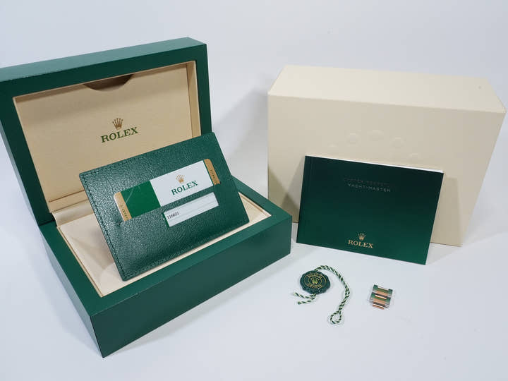 ROLEX Yacht-Master 40 Ref.116621 Stainless Steel/Everose Gold Chocolate Dial Unused vs9ggigb