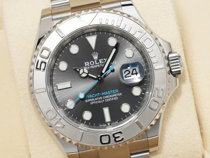 Rolex Yacht-Master 40 Ref. 126622 Stainless Steel/Platinum Slate Dial Excellent Condition n7nwy6fm