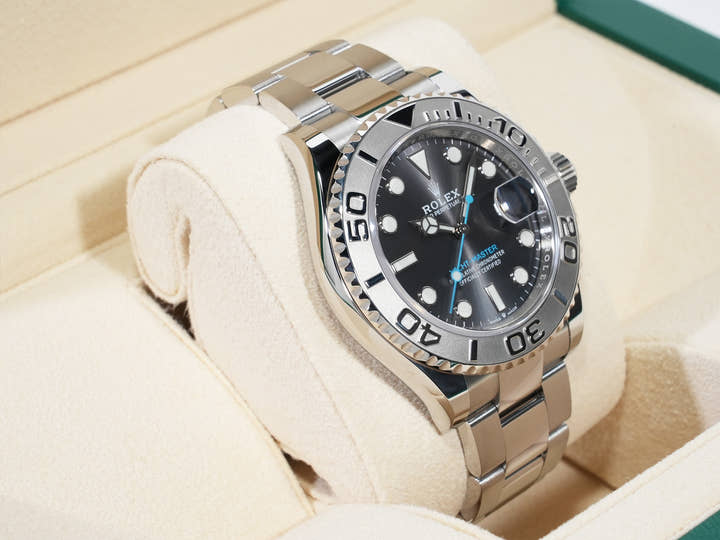 Rolex Yacht-Master 40 Ref. 126622 Stainless Steel/Platinum Slate Dial Excellent Condition n7nwy6fm
