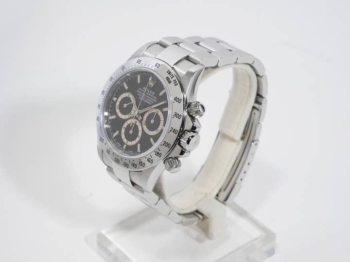 ROLEX Daytona El Primero Ref.16520 Stainless Steel Black Dial Excellent Condition 4bb724z4