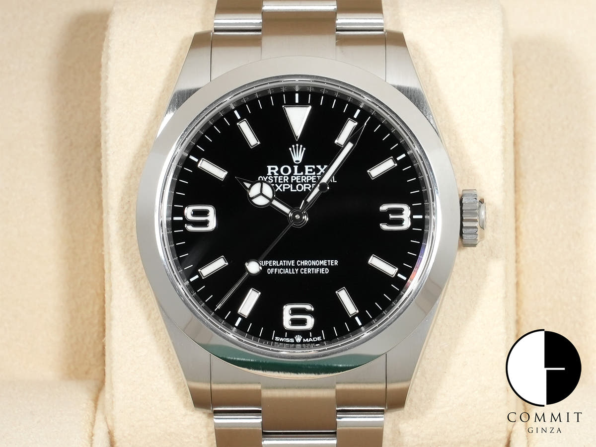 Rolex Explorer 40 Ref.224270 Stainless Steel Black Dial Oyster Bracelet Unused to85f5na