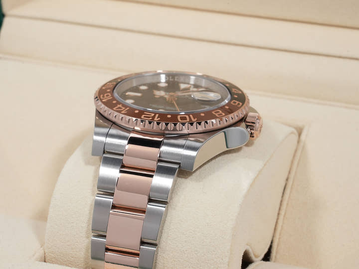 Rolex GMT-Master II Ref. 126711CHNR Stainless Steel/Everose Gold Black Dial Oyster Bracelet Excellent Condition 5s5x8o9b