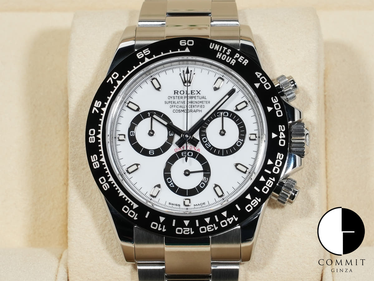 ロレックス デイトナ Ref.116500LN ステンレススチール ホワイト文字盤 美品 zgh7isr6